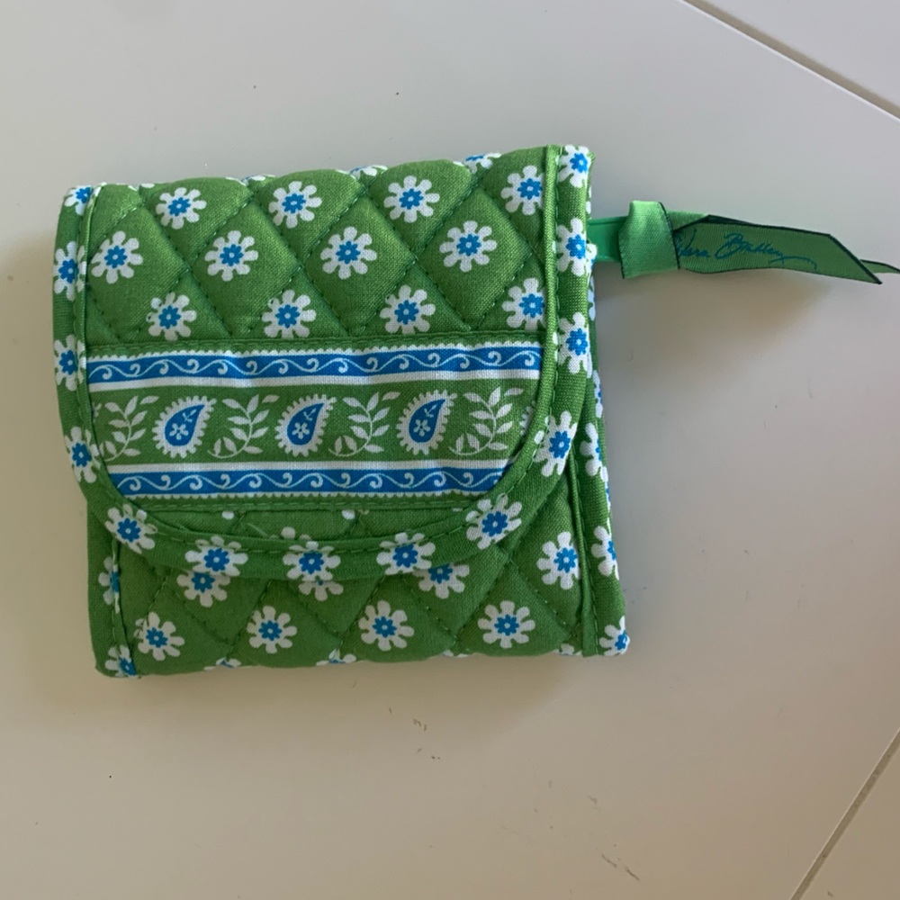 Vera Bradley tri-fold wallet